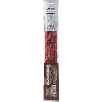 chorizo ibérico extra de velita sin gluten pieza 180 g - Julian Martin