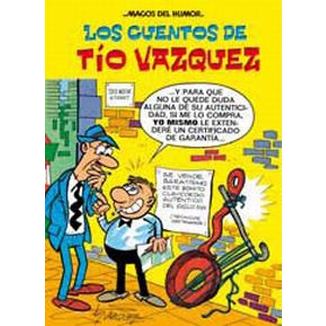 Imagen 0 de Los cuentos de Tío Vázquez (Magos del Humor 138)  (Tapa dura)
