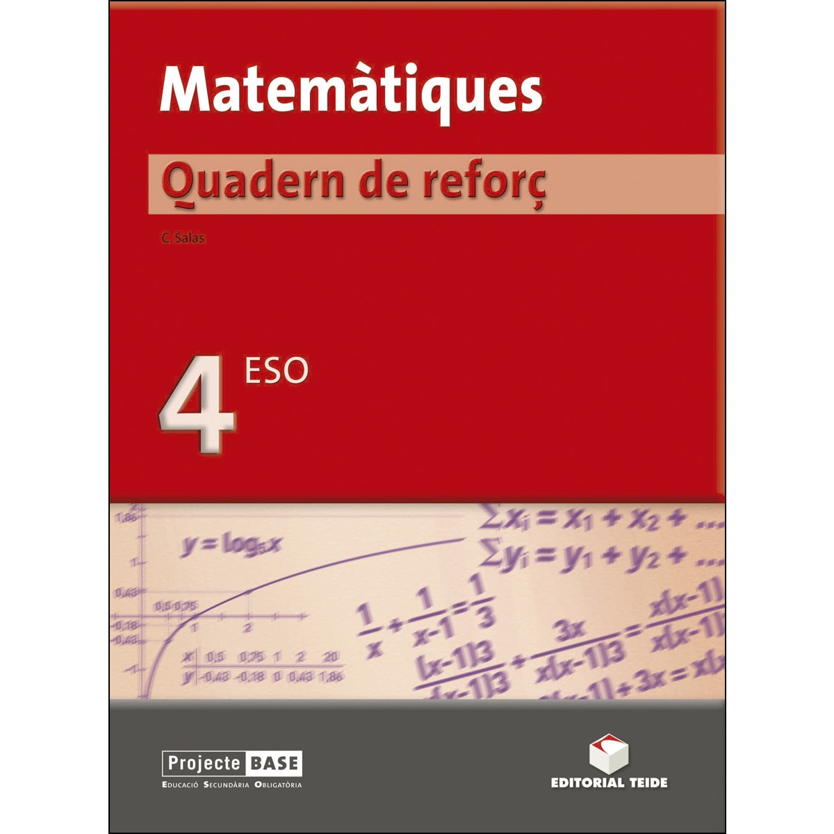 Matemàtiques. Quadern de reforç 4rt ESO - BASE (Capa mole) 1