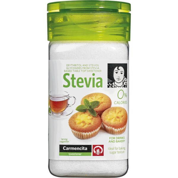 Carmencita Adoçante Stevia Cristalizada embalagem 315 g