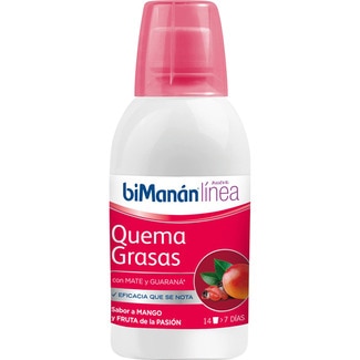 Línea Quemagrasas sabor mango y fruta de la pasión botella 300 g - Bimanan