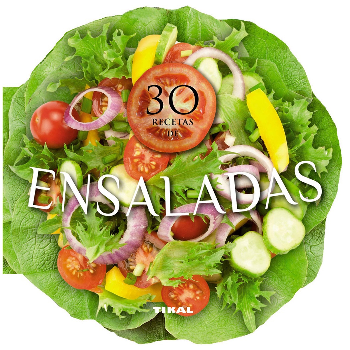 Imagem 0 de 30 recetas de ensaladas(Tapa dura)