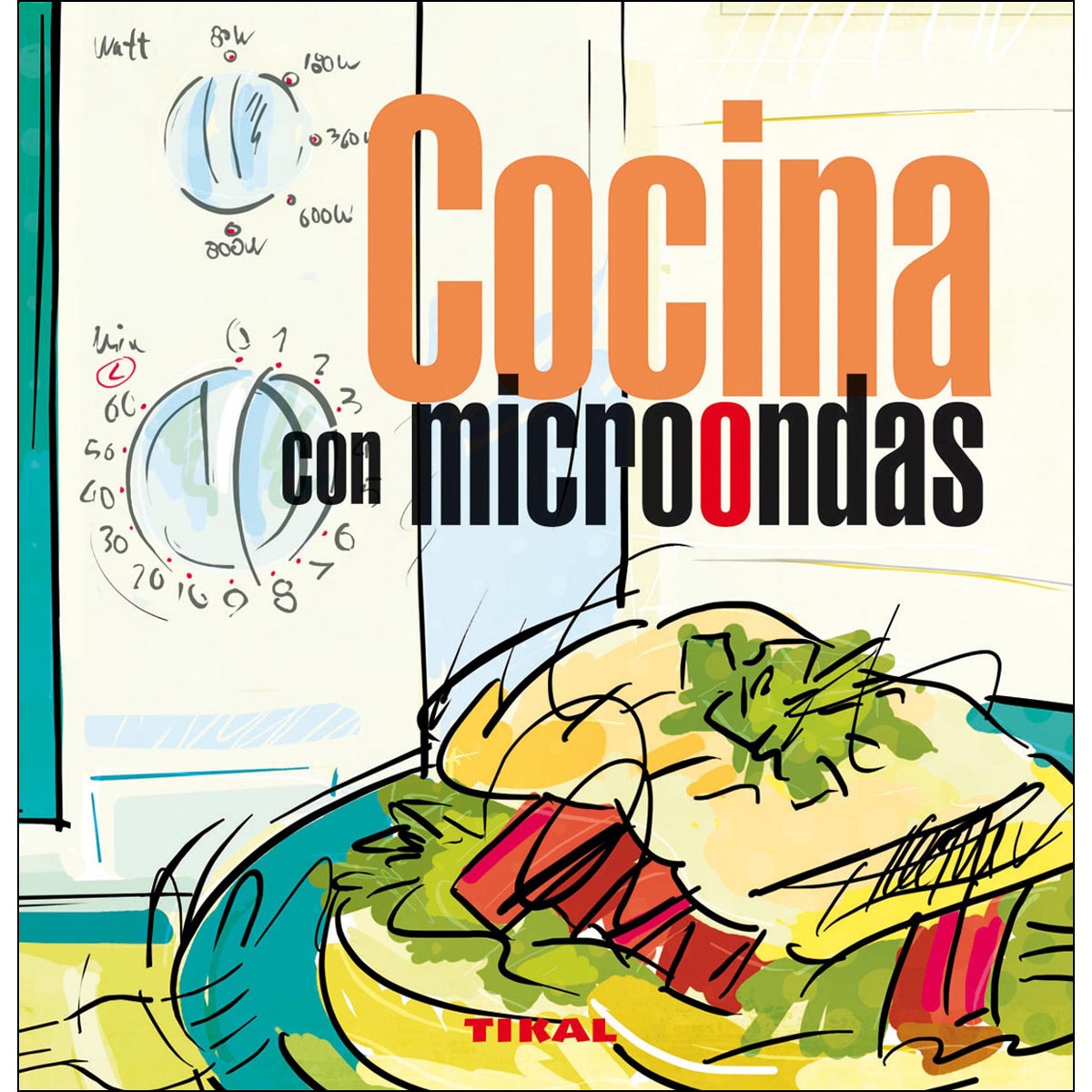Cocina con microondas(Tapa blanda) 1