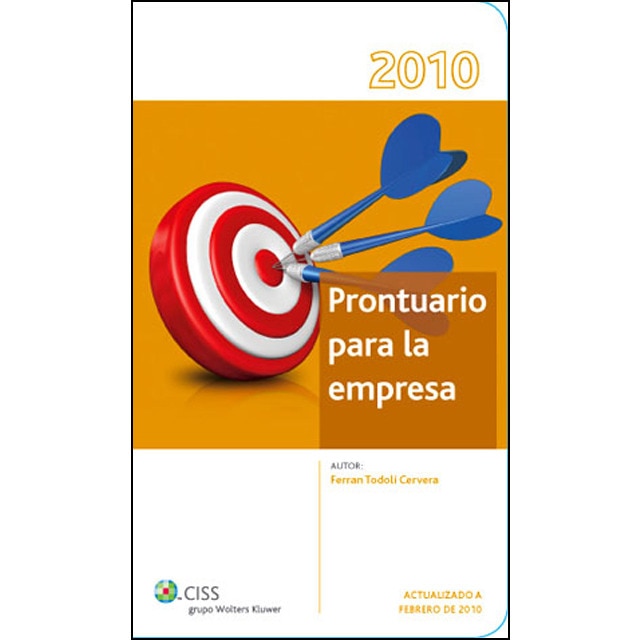 Prontuario para la empresa 2010 (Tapa blanda) 1
