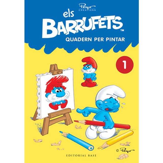 Els Barrufets. Quadern per pintar, 1 (Capa mole) 1