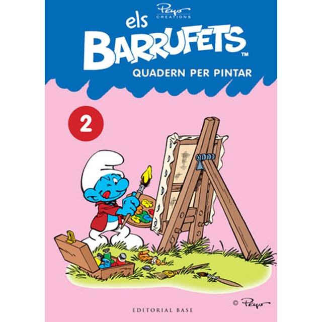 Els Barrufets. Quadern per pintar, 2 (Capa mole) 1