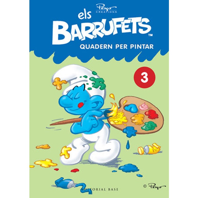 Els Barrufets. Quadern per pintar, 3 (Capa mole) 1