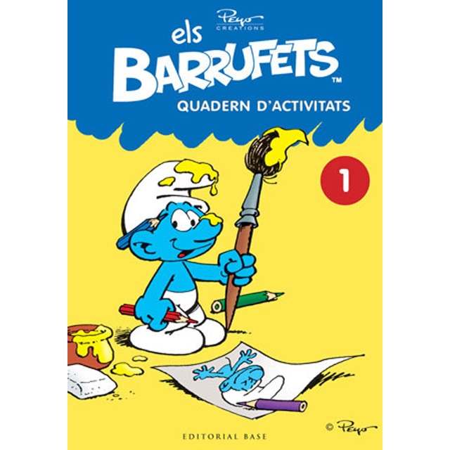 Els Barrufets. Quadern d'activitats, 1 (Capa mole) 1