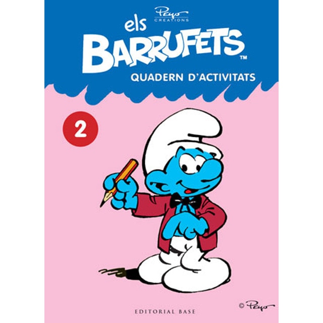 Els Barrufets. Quadern d'activitats, 2 (Capa mole) 1