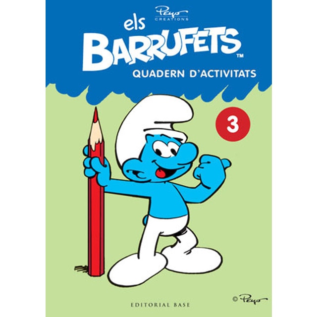 Els Barrufets. Quadern d'activitats, 3 (Capa mole) 1