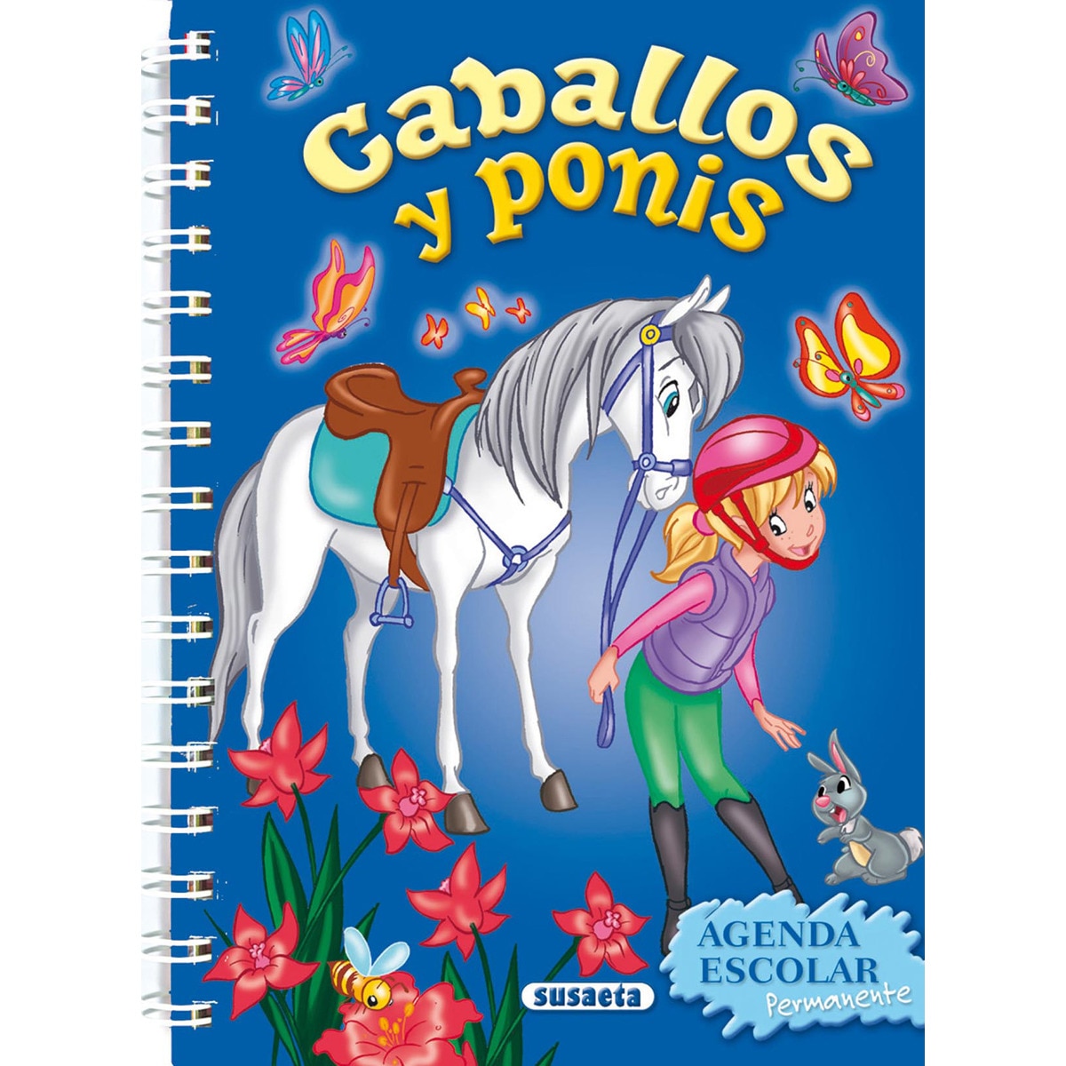 Imagen 0 de Agenda escolar permanente - Caballos y ponis
