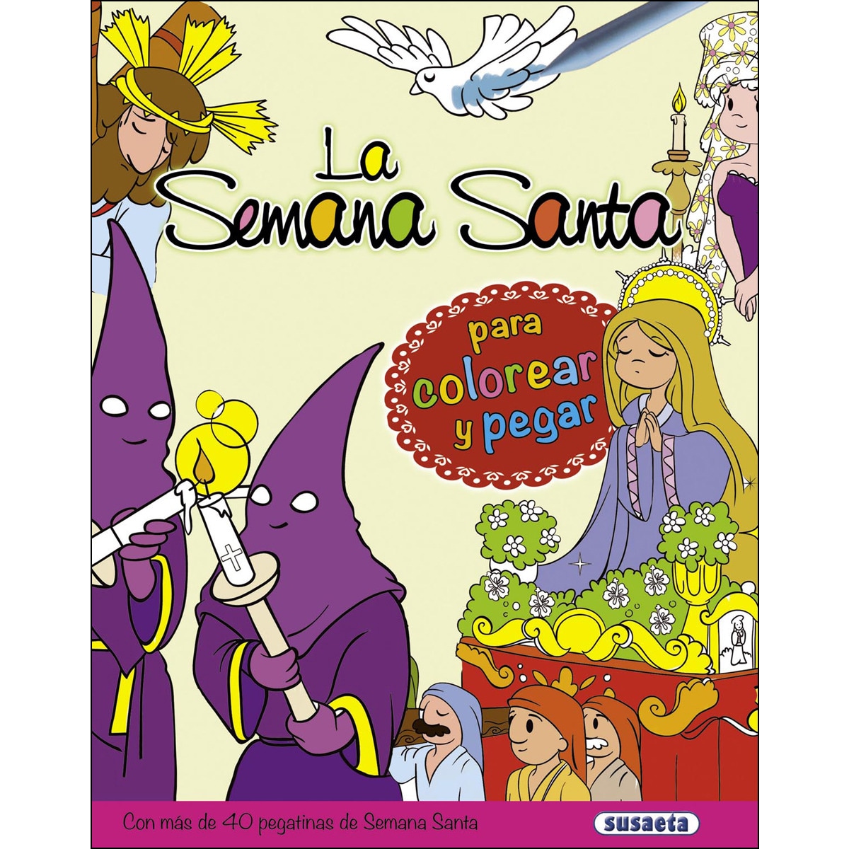 Imagem 0 de La Semana Santa para colorear y pegar (Capa mole)