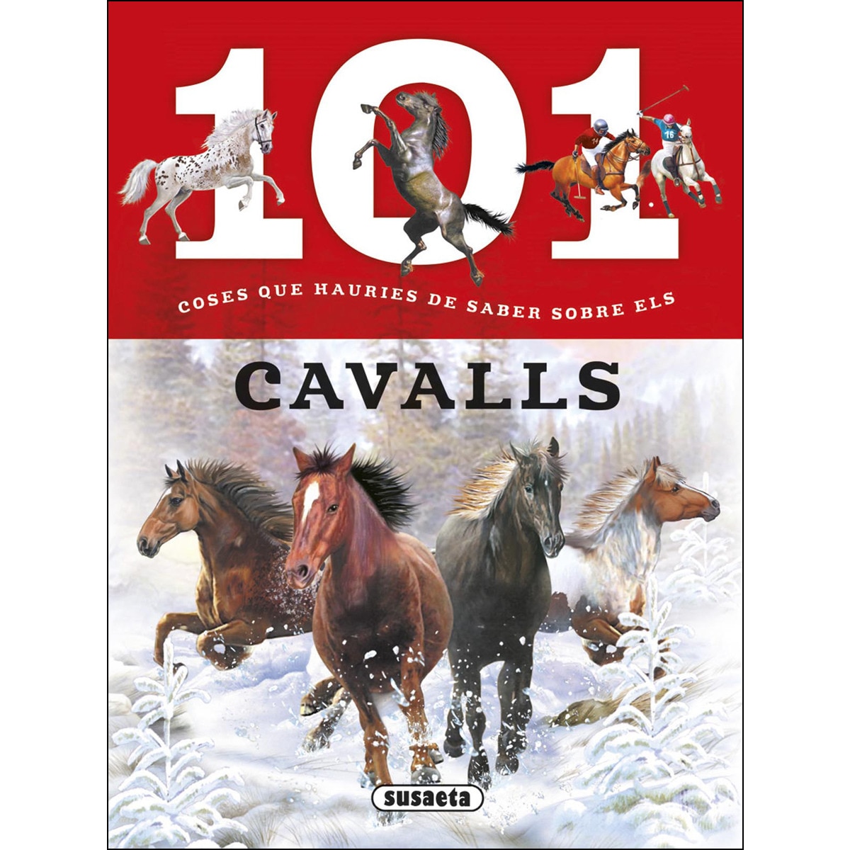 Imagem 0 de 101 coses que hauries de saber sobre els cavalls(Tapa blanda)