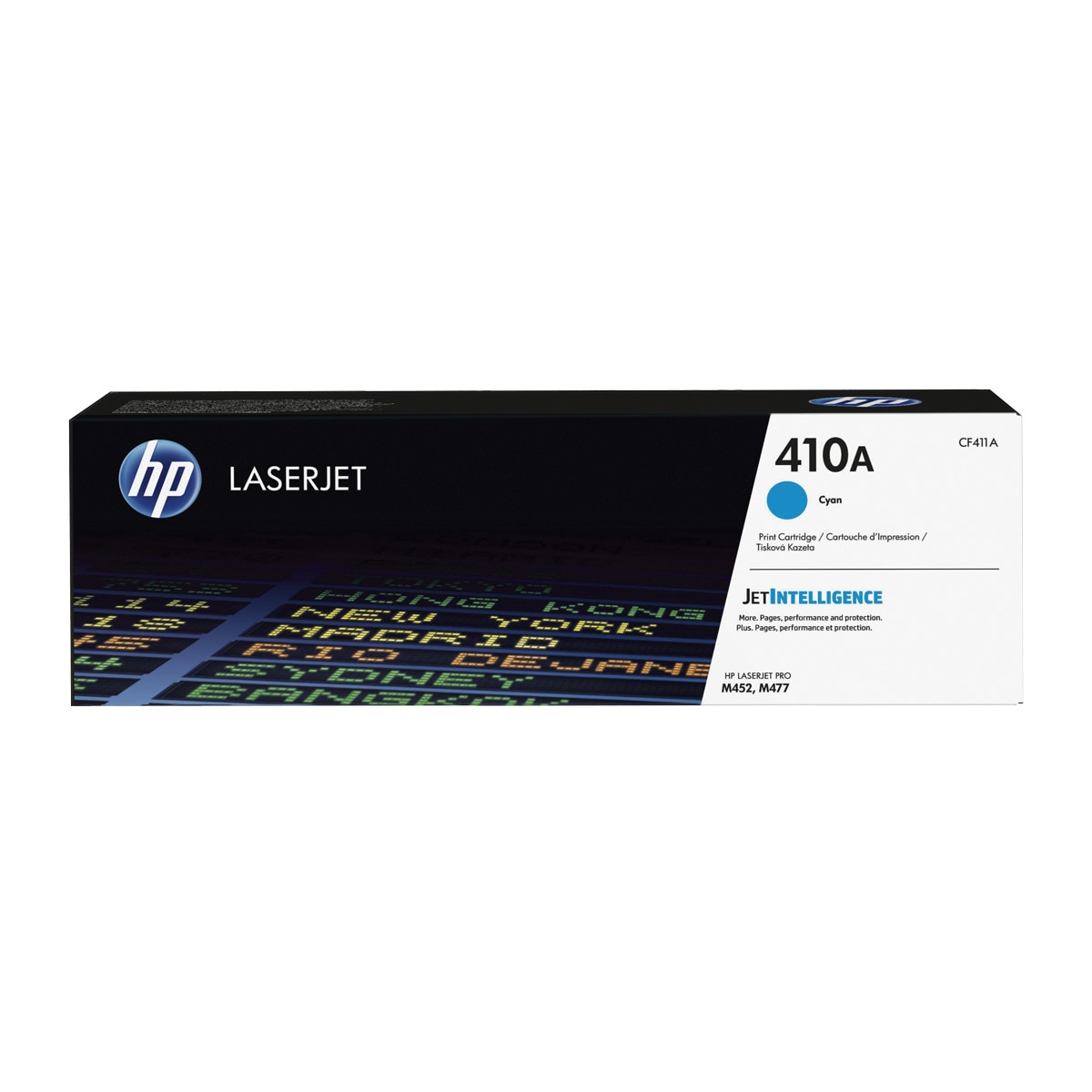 Tóner original HP LaserJet 410A cian (CF411A) 1