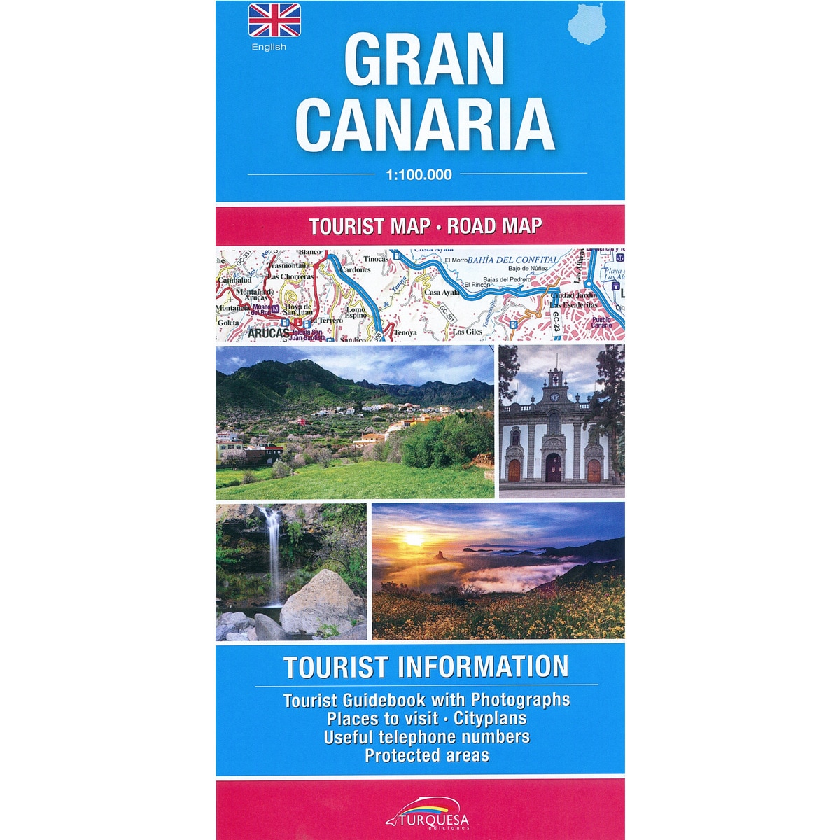 Imagem 0 de Gran Canaria Tourist Map - Roas Mapa
