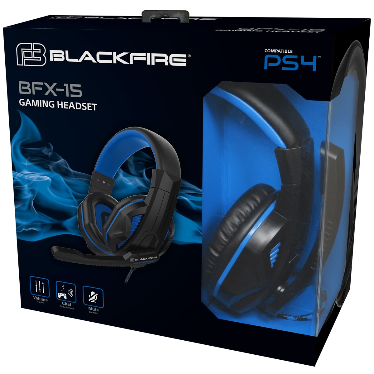 Auscultadores Blackfire BFX-15B Gaming PS4 2