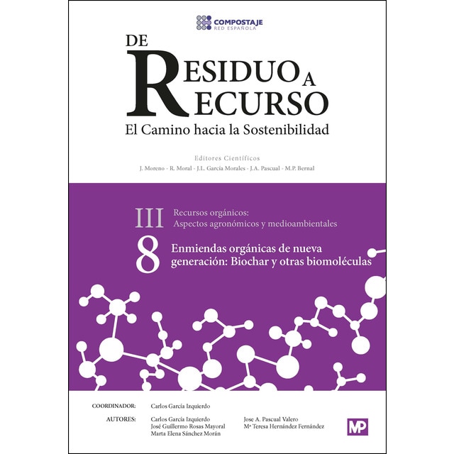 Imagen 0 de Enmiendas orgánicas de nueva generación: biochar y otras biomoléculas III.8  (Tapa blanda)