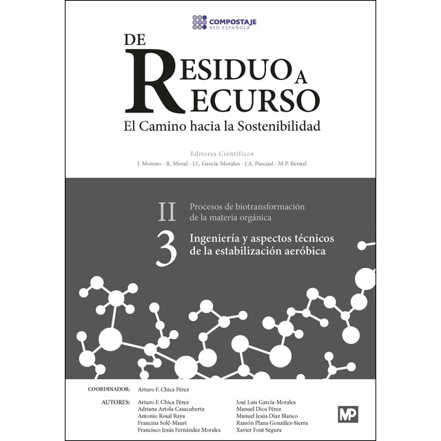 Imagen 0 de Ingeniería y aspectos técnicos de la estabilización aeróbica II.3  (Tapa blanda)