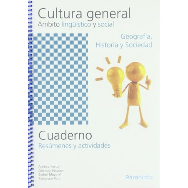 Imagen 0 de Cuaderno de cultura general. Ámbito linguístico y social. Geografía, historia y sociedad  (Tapa blanda)