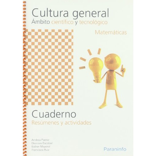 Imagen 0 de Cuaderno de cultura general ámbito científico y tecnológico. Matemáticas  (Tapa blanda)