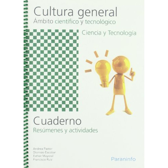 Imagen 0 de Cuaderno de trabajo - Cultura general - Ámbito científico y tecnológico - ciencia y tecnología  (Tapa blanda)
