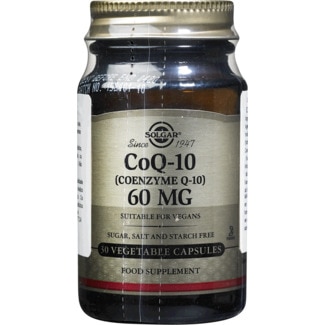 CoQ-10 Coenzyme Q-10 60 mg frasco 30 cápsulas - Solgar