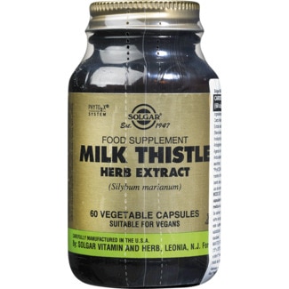 Extrato Cardo Mariano frasco 60 capsulas - Solgar