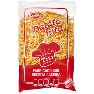 Batatas Fritas Palha embalagem 500 g - Ti-ti