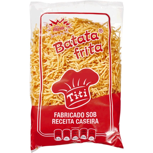 Batatas Fritas Palha embalagem 500 g
