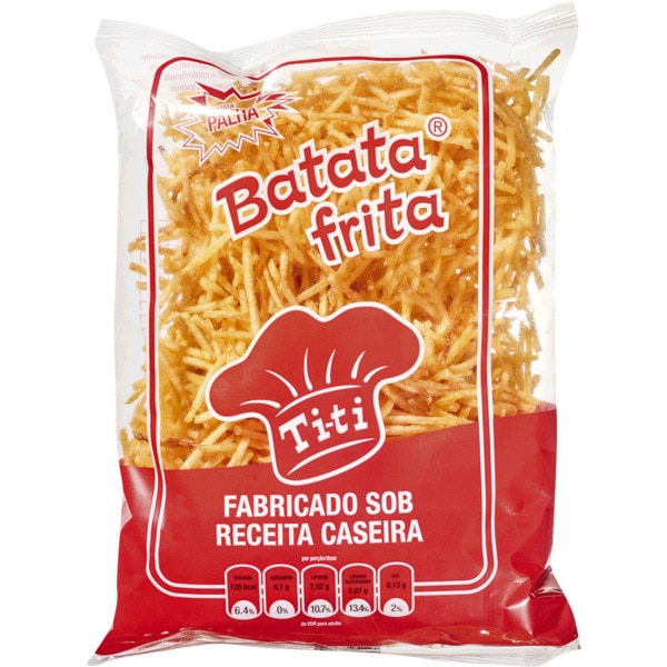 Batatas Fritas Palha embalagem 170 g