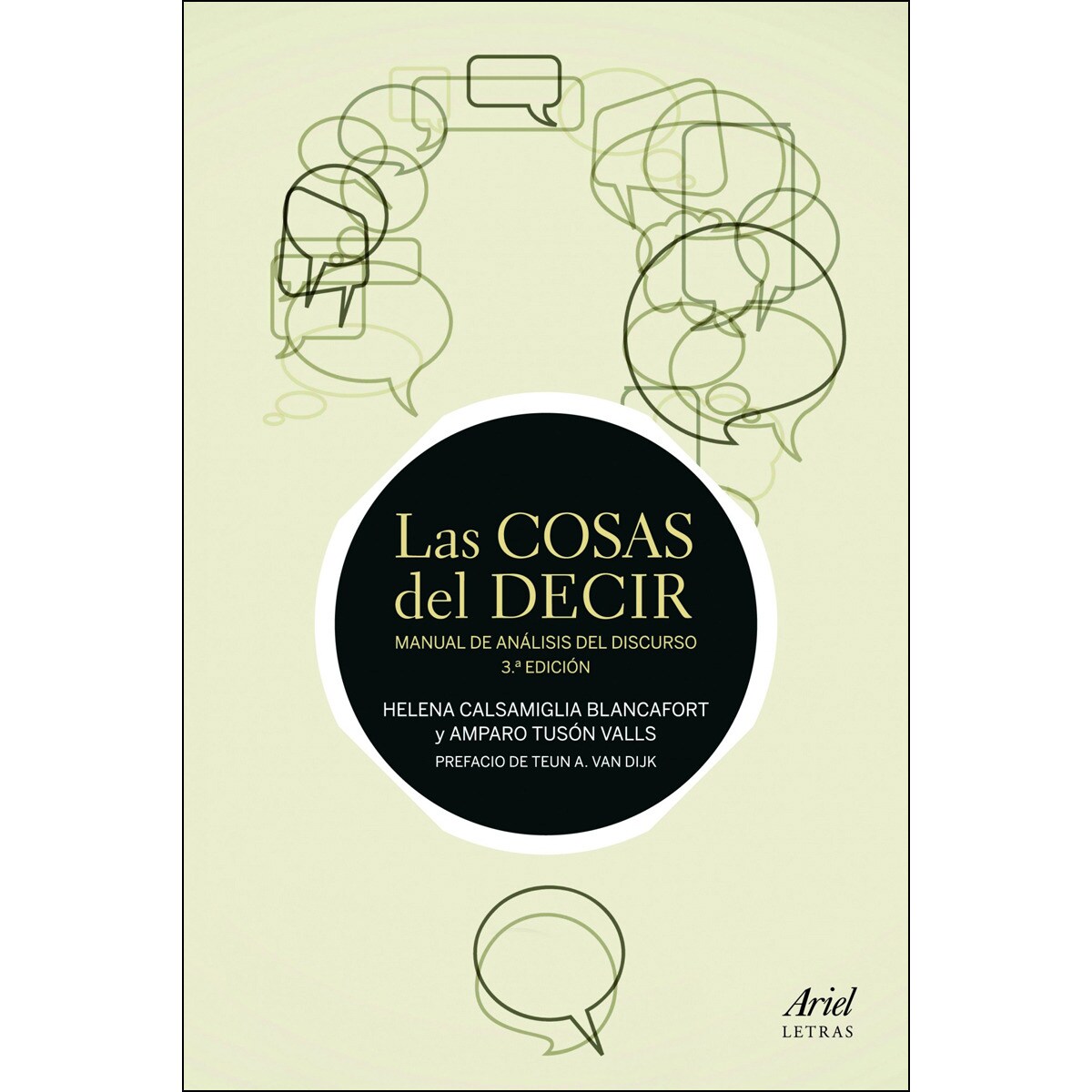 Las cosas del decir: Manual de análisis del discurso. 3ª Edición (Capa mole com abas) 1