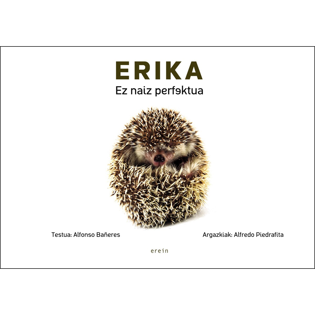 Erika, ez naiz perfektua(Tapa dura) 1