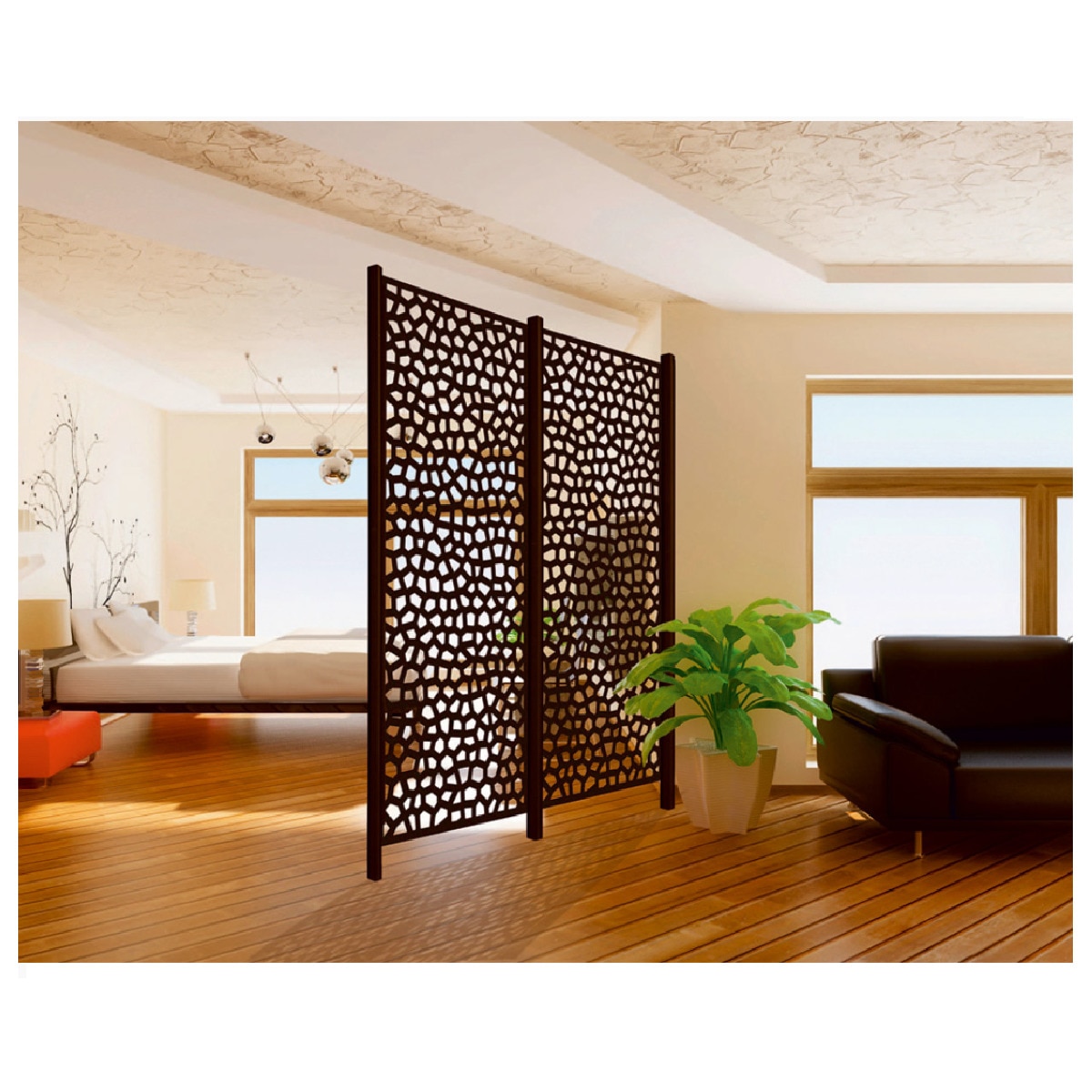 Panel Mosaïc Marrón-2