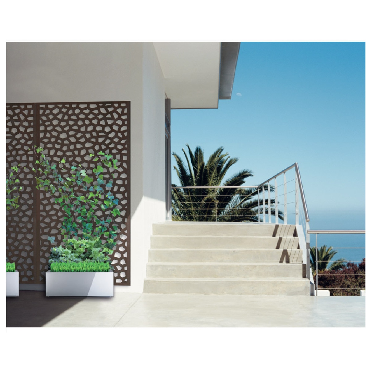 Panel Mosaïc Marrón-3