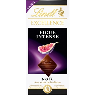 chocolate negro con trozos de higos tableta 100 g - Lindt Excellence