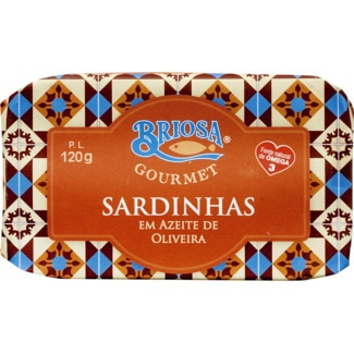 Sardinhas em Azeite lata 120 g - Briosa Gourmet