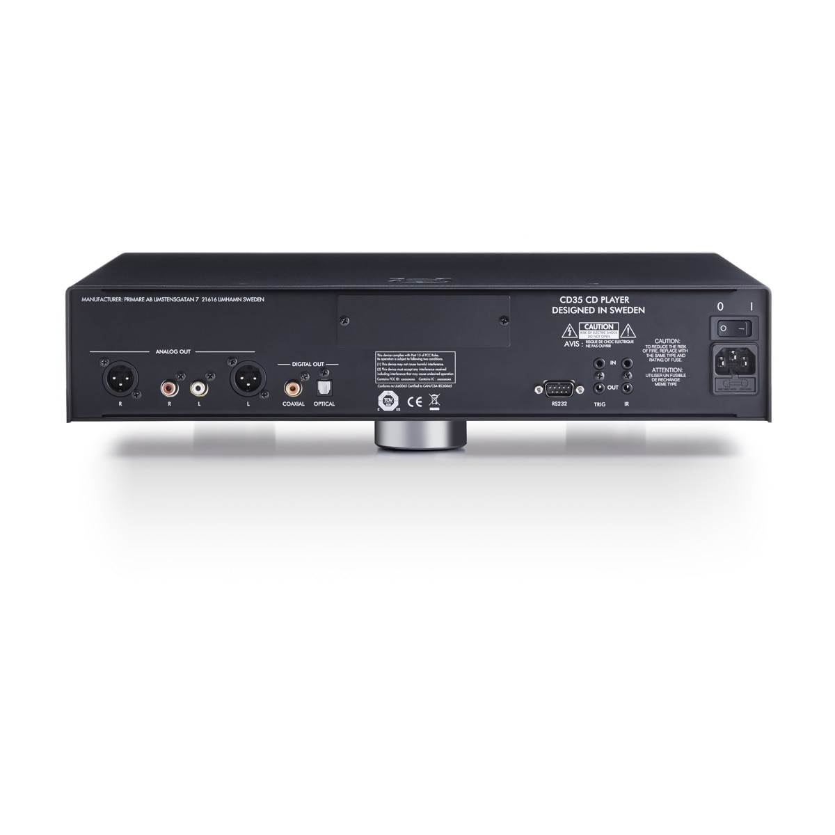 Reproductor Primare CD 35 Lector de CD y DAC Negro-2
