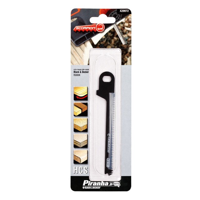 Comprar Hoja pequeña para sierra de vaivén BLACK+DECKER · BLACK+DECKER ·  Hipercor
