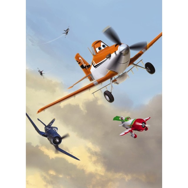 Imagem 0 de Papel de parede fotográfico Planes Dusty and Friends La Maison