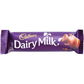 Chocolate de Leite embalagem 45 g - Cadbury Dairy Milk