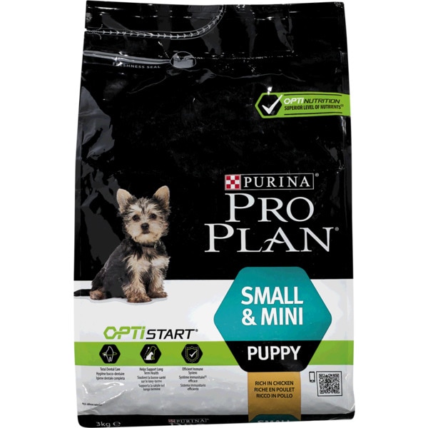 Ração para Cachorro Pequeno e Mini com OptiStart Rica em Frango embalagem 3 kg