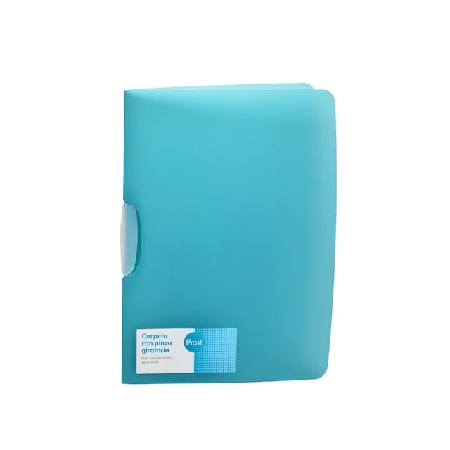 Imagem 0 de Pasta Frost de plástico A4 com mola giratória/swing clip