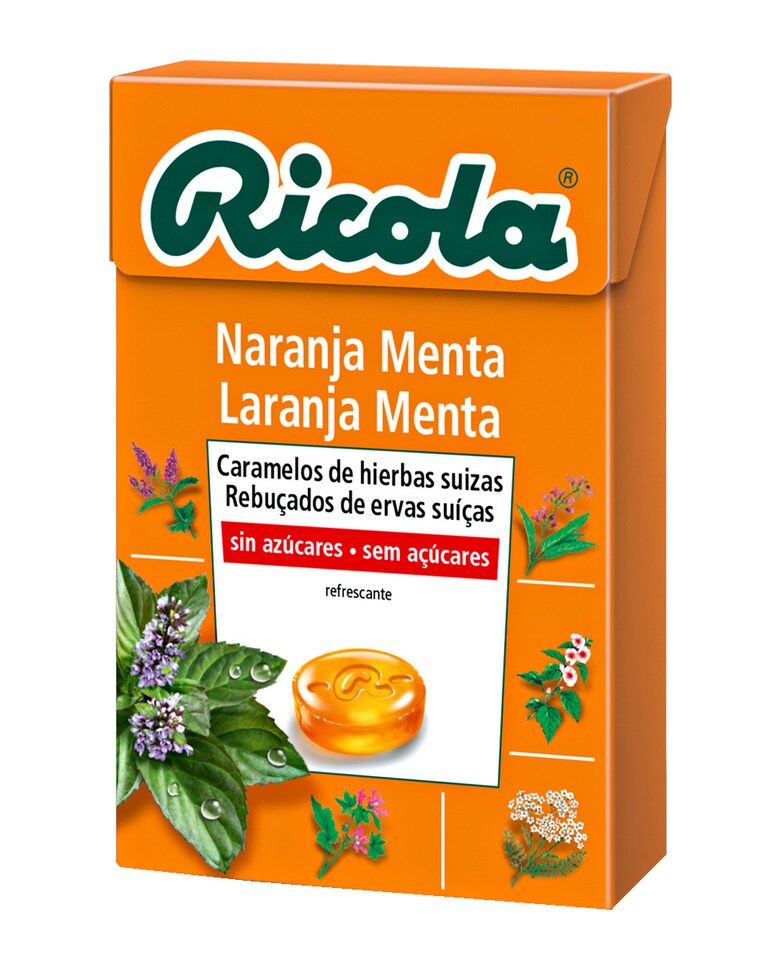 Caramelos Ricola Naranja 50 g Ricola 1