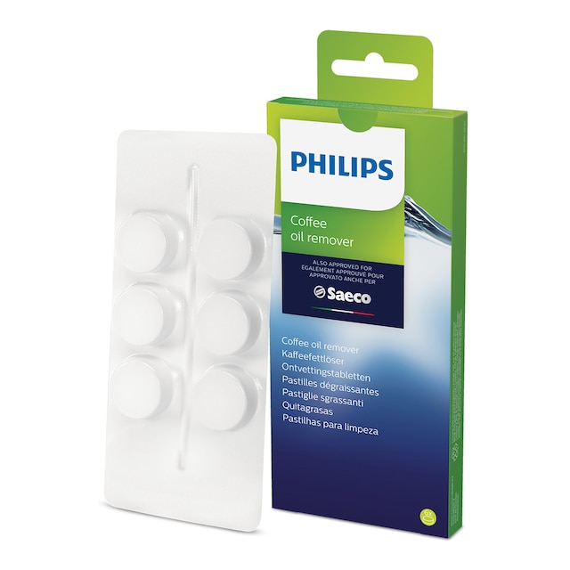 Imagen 0 de Pastillas quitagrasas para máquinas de café Philips-Saeco