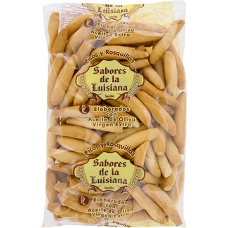 picos artesanitos elaborados con aceite de oliva virgen extra envase 250 g - Sabores De La Luisiana
