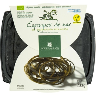 espagueti de mar de producción ecológica tarrina 200 g - Porto Muiños