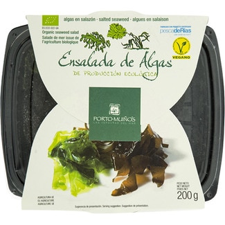 ensalada de algas de producción ecológica tarrina 200 g - Porto Muiños
