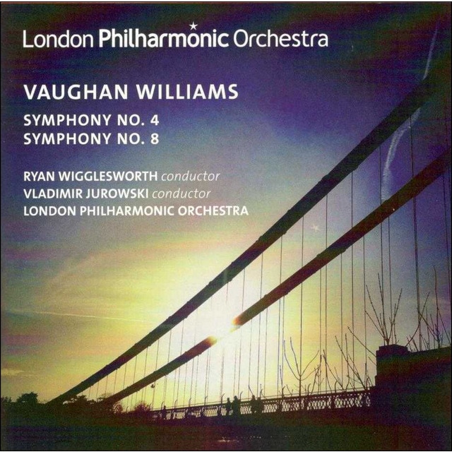 Imagen 0 de Vaughan Williams: Sinfonías 4 y 8 (CD)