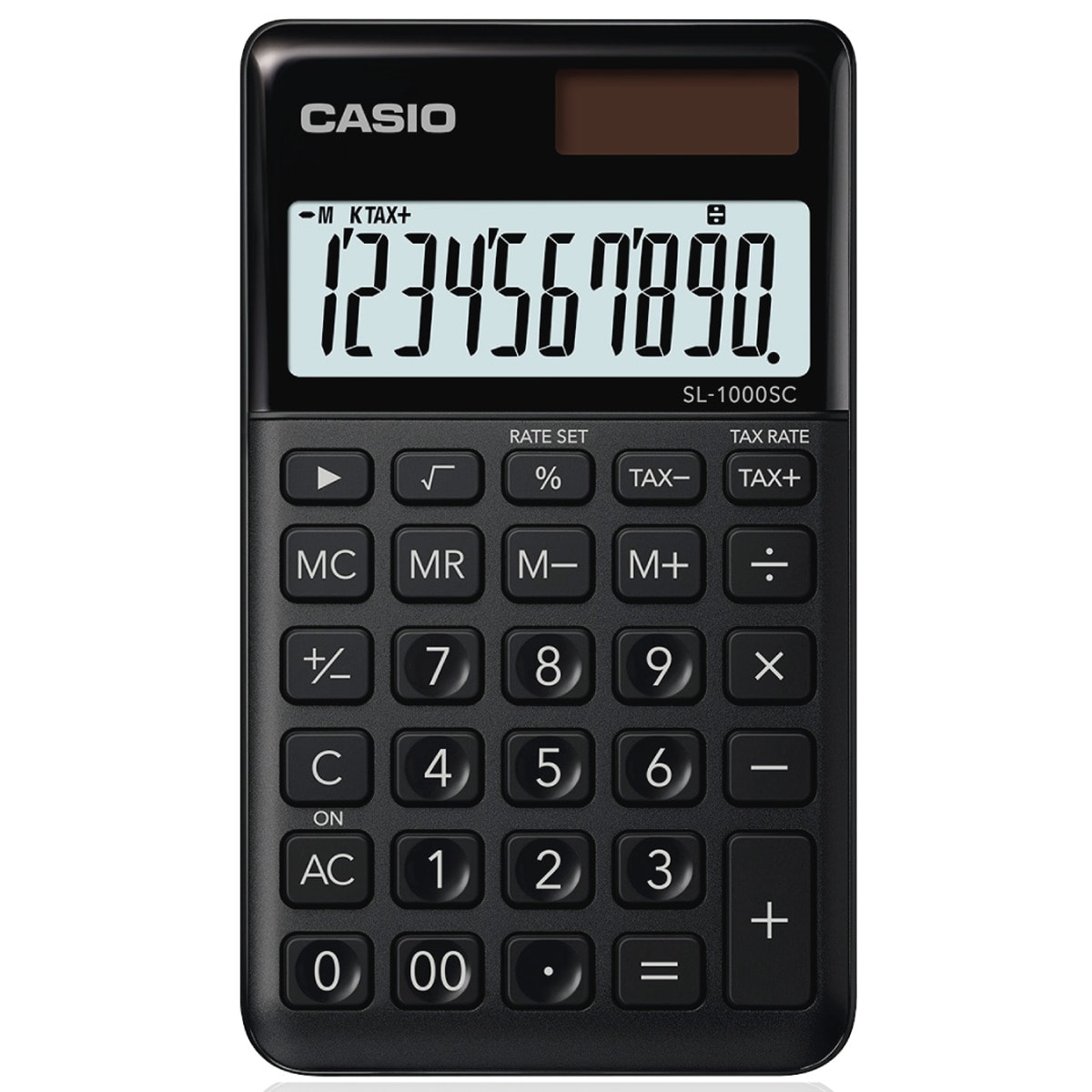 Calculadora de bolso SL-1000SC preta Preto-1