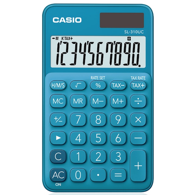Imagem 0 de Calculadora de bolso SL-310UC azul